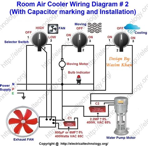 dial air cooler electrical connection box|dial cooler wiring diagram.